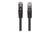 Netværkskabel - Lanberg patch cable - 5 m - black RAL9004 - Sort - 5m - PCF6-20CC-0500-BK