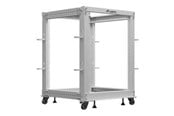 Rack skabe - Lanberg - rack - 600 x 600-1000 mm (WxD) - 15U - OR01-6115-S