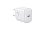 Mobil - Adaptere & Opladere - Joyroom JR-TCF20 USB-C PD 20W network charger - white - JR-TCF20_W