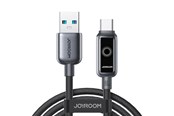 USB kabel - Joyroom S-A55 StarFlight 66W USB-A - USB-C cable 1.2m - black - S-A55 A-C 66W 1.2 black