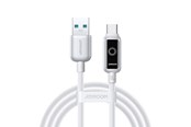 USB kabel - Joyroom S-A55 StarFlight 66W USB-A - USB-C Cable 1.2m - White - S-A55 A-C 66W 1.2 white