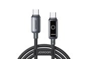 USB kabel - Joyroom S-A55 StarFlight cable 100W USB-C - USB-C 1.2m - black - S-A55 C-C 100W 1.2 black