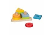 Babylegetøj - Goki Wooden Triangular Sorting Game - 58324