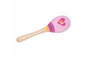 Trælegetøj - Goki Wooden Maracas Heart - 61844