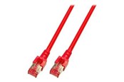 Netværkskabel - EFB NORDIC EFB-Elektronik patch cable - 0.25 m - red - Rød - 0.25m - K5512.0,25