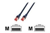 Netværkskabel - EFB NORDIC EFB-Elektronik ECOLAN patch cable - 1.5 m - black - Sort - 1m - K5515.1,5
