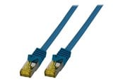 Netværkskabel - EFB NORDIC EFB-Elektronik patch cable - 25 cm - blue - Blå - 0.25m - MK7001.0,25BL