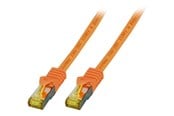 Netværkskabel - EFB NORDIC EFB-Elektronik patch cable - 50 cm - orange - Orange - 0.5m - MK7001.0,5O