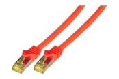 Netværkskabel - EFB NORDIC EFB-Elektronik patch cable - 10 m - red - Rød - 10m - MK7001.10R