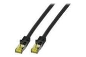Netværkskabel - EFB NORDIC EFB-Elektronik patch cable - 20 m - black - Sort - 20m - MK7001.20B