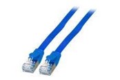 Netværkskabel - EFB NORDIC EFB-Elektronik patch cable - 50 cm - blue - Blå - 0.5m - K5545BL.0,5