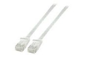 Netværkskabel - EFB NORDIC EFB-Elektronik patch cable - 1 m - white - Hvid - 1m - K8107WS.1