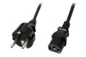 Strømkabel (intern) - EFB NORDIC EFB-Elektronik - power cable - power CEE 7/7 to power IEC 60320 C13 - 3 m - EK508SW.3
