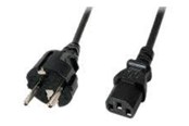 Strømkabel (intern) - EFB NORDIC EFB-Elektronik - power cable - power CEE 7/7 to power IEC 60320 C13 - 2 m - EK508SW.2