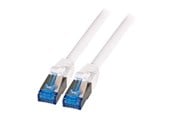 Netværkskabel - EFB NORDIC EFB-Elektronik patch cable - 25 cm - white - Hvid - 0.25m - K5525FWS.0,25