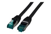 Netværkskabel - EFB NORDIC EFB-Elektronik patch cable - 15 cm - black - Sort - 0.1m - MK6001.0,15B