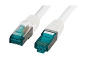 Netværkskabel - EFB NORDIC EFB-Elektronik patch cable - 15 cm - white - Hvid - 0.1m - MK6001.0,15W
