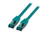 Netværkskabel - EFB NORDIC EFB-Elektronik patch cable - 25 cm - green - Grøn - 0.25m - MK6001.0,25GR