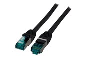 Netværkskabel - EFB NORDIC EFB-Elektronik patch cable - 2 m - black - Sort - 2m - MK6001.2B