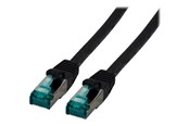 Netværkskabel - EFB NORDIC EFB-Elektronik patch cable - 7.5 m - black - Sort - 7.5m - MK6001.7,5B