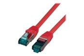Netværkskabel - EFB NORDIC EFB-Elektronik patch cable - 7.5 m - red - Rød - 7.5m - MK6001.7,5R