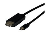Skærmkabel - EFB NORDIC EFB-Elektronik adapter cable - 2 m - EBUSBC-HDMI-4K60K.2