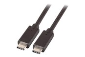 USB kabel - EFB NORDIC EFB-Elektronik Premium - USB-C cable - 24 pin USB-C to 24 pin USB-C - 50 cm - K5283-5ASW.0,5