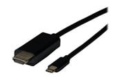 Skærmkabel - EFB NORDIC EFB-Elektronik adapter cable - 2 m - EBUSBC-HDMI-4K30K.2