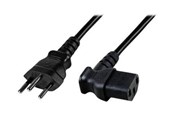 Strømkabel (intern) - EFB NORDIC EFB-Elektronik - power cable - Type 12 to power IEC 60320 C13 - 1.8 m - EK483.1,8V2