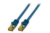 Netværkskabel - EFB NORDIC EFB-Elektronik patch cable - 15 mm - blue - Blå - 0cm - MK7001.0,15BL