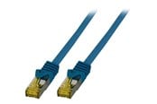 Netværkskabel - EFB NORDIC EFB-Elektronik patch cable - 1.5 m - blue - Blå - 1m - MK7001.1,5BL