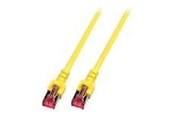 Netværkskabel - EFB NORDIC EFB-Elektronik ECOLAN patch cable - 15 cm - yellow - Gul - 0.1m - K5511.0,15
