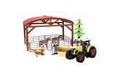 Legesæt - Toi-Toys - Ackers Ville Horse Stable with Tractor Light and Sound Playset 14pcs. - 28119A