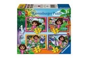 Puslespil - Ravensburger - Dora the Explorer Jigsaw Puzzle: Join the Adventure! - 4 Puzzles - 120042044