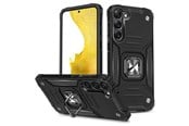 Mobil - Covers & Cases - Wozinsky Ring Armor case for Samsung Galaxy S23+ armored cover magnetic holder ring black - 9145576274071