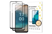 Mobil - Beskyttelsesglas - Wozinsky Full Glue Tempered Glass 2x Tempered Glass For Nokia G22 9H Full Screen Full Cover With Black Frame - 9145576275054