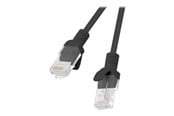 Netværkskabel - Lanberg patch cable - 15 m - black RAL 9004 - Sort - 15m - PCU5-10CC-1500-BK