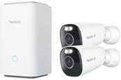 Smart Home - REOLINK Hub with 2x Argus Eco Ultra 4K | 8MP |  Battery | IP66 - Home Hub with 2x Argus Eco Ultra