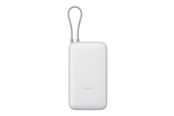 Powerbank - Xiaomi PB2020MI power bank - integrated cable - Li-Ion - USB-C USB - 22.5 Watt Powerbank - Grå - 20000 mAh - BHR9738GL