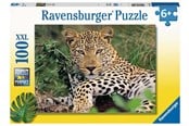 Puslespil - Ravensburger Puzzle Leopard 100 pcs. XXL - 133451