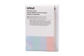 Labelprinter - Cricut Pastel Sampler - cutaway card set - powder blue tulip holographic silver matte white whispering blue - 2009483