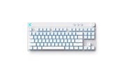 Tastatur - MCHOSE Mix 87 Mount Tai Magnetic Hall Effect - Gaming Tastatur - Uden Numpad - Amerikansk engelsk - Hvid - MC-Mix87-7