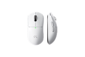 Mus - MCHOSE A5 V3 Ultra Lightweight Wireless - Gaming Mus - Optisk - 6 knapper - Hvid - MC-A5V3-2