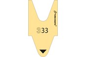 Papir, Fotopapir og Etiketter - METO Gule T80 billetter t/D80 billetdispenser. - 39648160