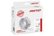 Papir, Fotopapir og Etiketter - METO Prisetiketter, 26x12mm, hvid, 12rl/1000 - 30007348