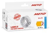 Papir, Fotopapir og Etiketter - METO Neonorange prisetiketter, 32x19mm, 5rl/1000 - 30007362