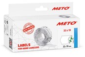Papir, Fotopapir og Etiketter - METO Prisetiketter, aftag. 32x19mm, hvid, 5rl/1000 - 30007368
