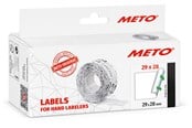 Papir, Fotopapir og Etiketter - METO Prisetiketter, aftag. 29x28mm, hvid, 5rl/1000 - 30007371