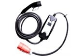 Elbil ladere - eLOAD Model T 11kW with CEE plug and Tesla button - TIE-EV16-P3-TB