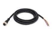 Strømkabel (intern) - Zebra - power cable - 12 pin M12 to bare wire - 5 m - CBL-PWR00500-M1200